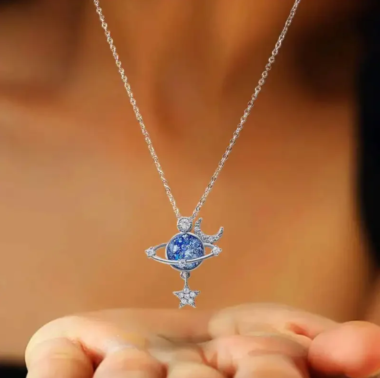 Collier Amour Étoilé - À Ma Fille - Je t'aime