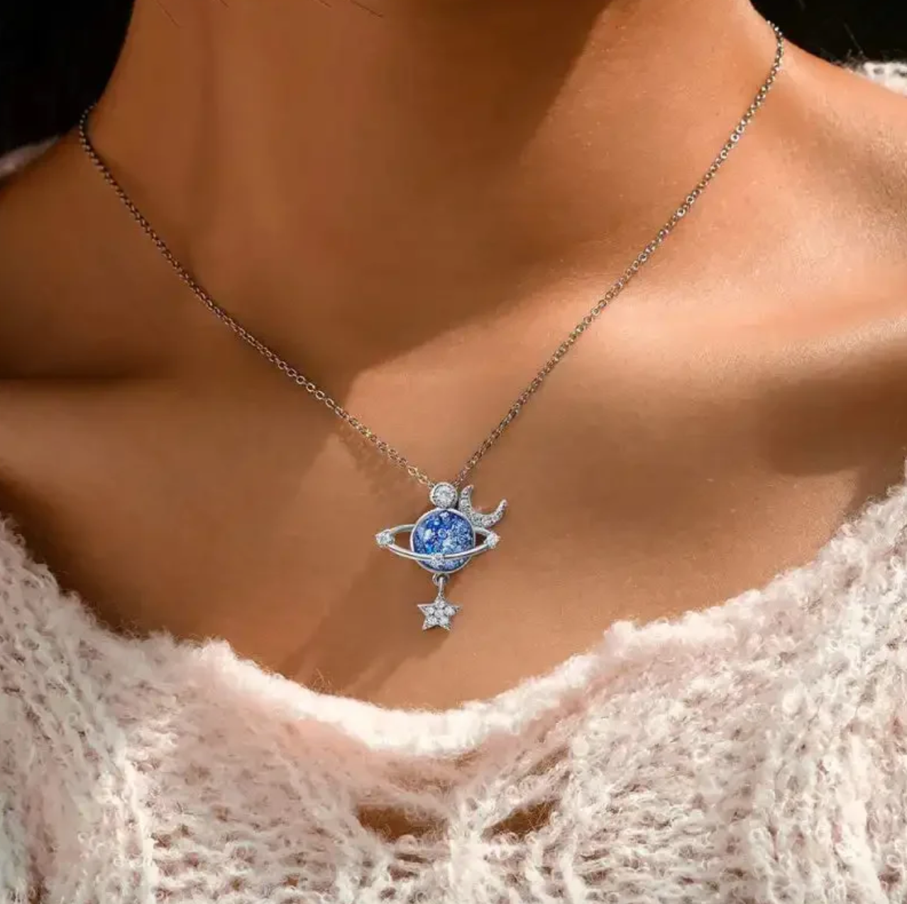 Collier Amour Étoilé - À Ma Fille - Je t'aime